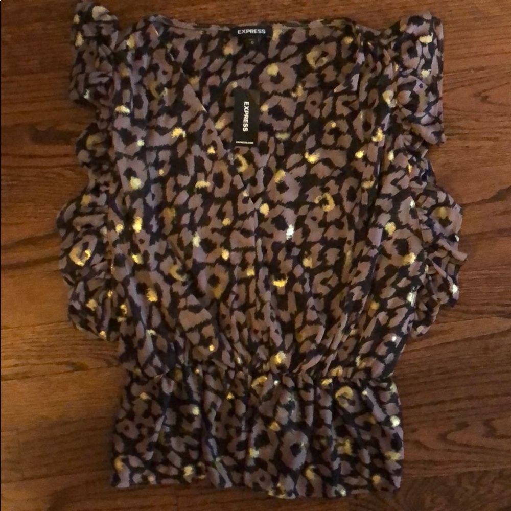 Leopard Print Top